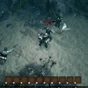 RailGods of Hysterra - Kampf