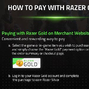 Razer Gold Gift Card - Zahlungsmethode