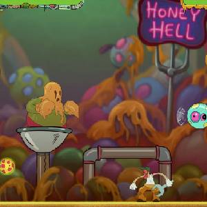 Redneck Ed Astro Monsters Show Honig-Hölle