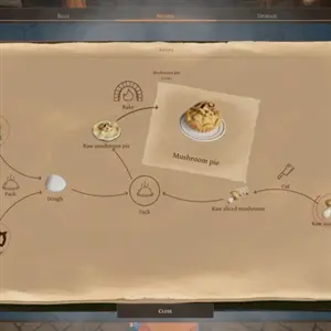 Restaurats - Pilzkuchen