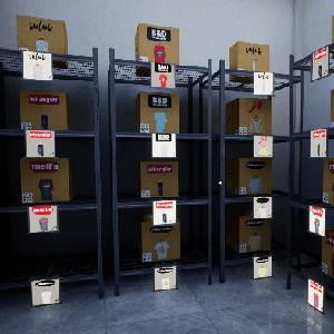 Retail Company Simulator - Lagerraum