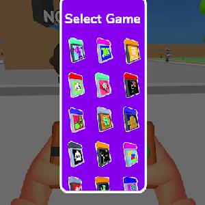 Retro Battle - Auswahl der Spiele