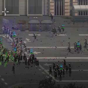 zahlreiche Crowd-Control-Taktiken