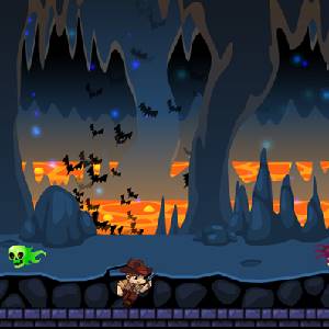 RISKY CHRONICLES and the curse of destiny - Skelett Kopf