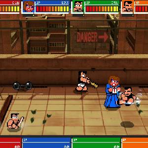 River City Melee Mach - Fliegender Tritt