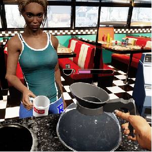 Road Diner Simulator - Kaffee