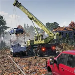 RoadCraft - 8x8 Kran