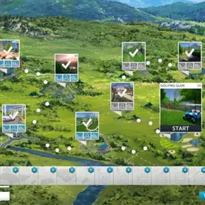 RollerCoaster Tycoon World - Waldkarte