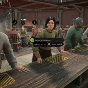 Saloon Simulator - Getränkeoption wählen