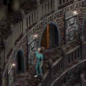 Sanitarium Screenshot: Entlang der Schloss Korridore