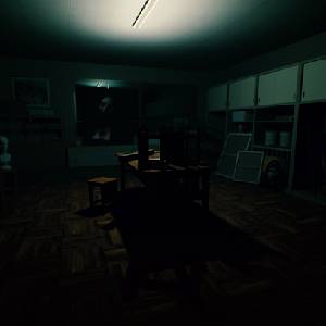 School Labyrinth - Dunkler Raum