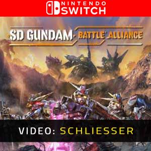SD Gundam Battle Alliance Nintendo Switch Video Trailer