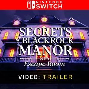 Secrets of Blackrock Manor Escape Room Nintendo Switch - Trailer