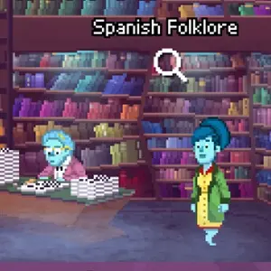 Shadows of the Afterland - Bibliothek