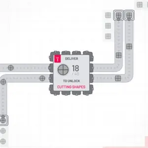 shapez - Formen Schneiden