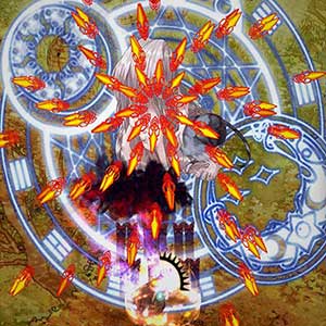 hypnotic barrage patterns