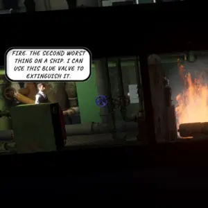 Shipwreck Escape - Ship Feuer