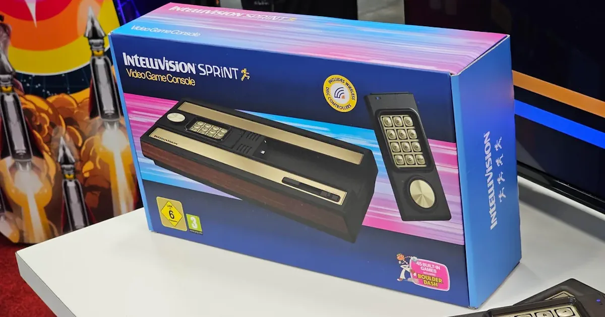 Die neue Atari Intellivision Sprint verbindet klassische 80er-Ästhetik mit modernen Features!