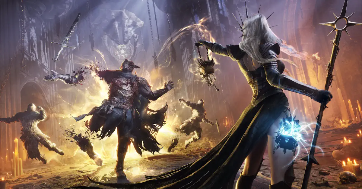 Ein Ritter aus Lords of the Fallen steht bereit, während CI Games seinen Talentpool für die Entwicklung weiter ausbauen möchte