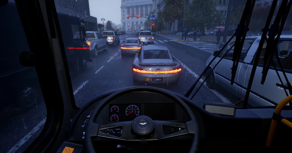 Bus Bound erscheint heute, am 30. April 2026, und bietet eine einzigartige Mischung aus Transportsimulation und fußgängerorientierter Stadtentwicklung