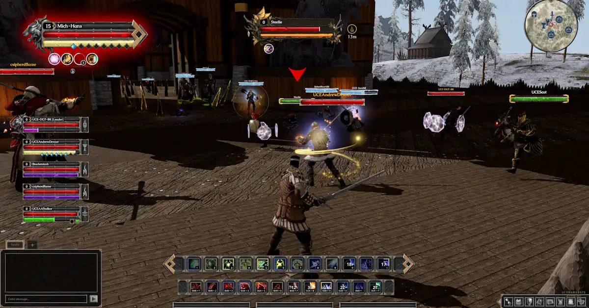 Camelot Unchained zielt darauf ab, gewaltige PvP-Schlachten zu liefern, die Tausende von gleichzeitigen Spielern unterstützen Camelot Unchained zielt darauf ab, gewaltige PvP-Schlachten zu liefern, die Tausende von gleichzeitigen Spielern unterstützen