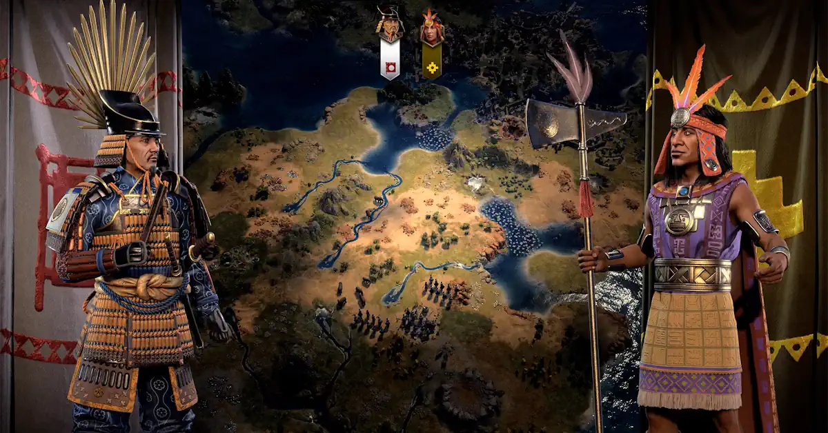 Der Brush & Blade DLC führt neue Anführer und Karten in Civilization 7 ein Der Brush & Blade DLC führt neue Anführer und Karten in Civilization 7 ein