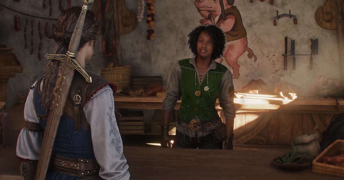 Der neue Held von Albion durchbricht die vierte Wand im typischen Fable-Stil Der neue Held von Albion durchbricht die vierte Wand im typischen Fable-Stil