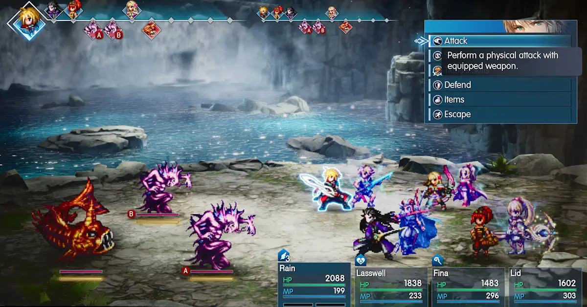 Final Fantasy Resonance verbindet klassische Pixelcharaktere mit dynamischen 3D-Umgebungen