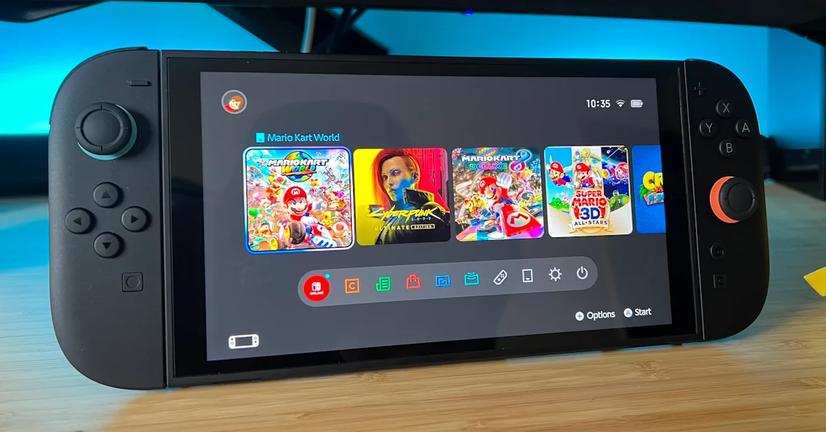 Die Nintendo Switch 2 erhält ein neues System-Update zur Optimierung der Benutzeroberfläche