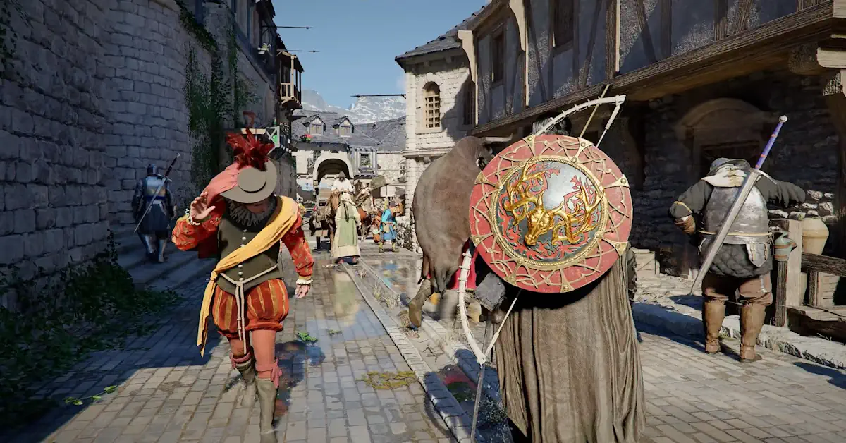 Kliff erkundet die Welt von Pywel inmitten von Gefahren und voller Leben steckender Städte