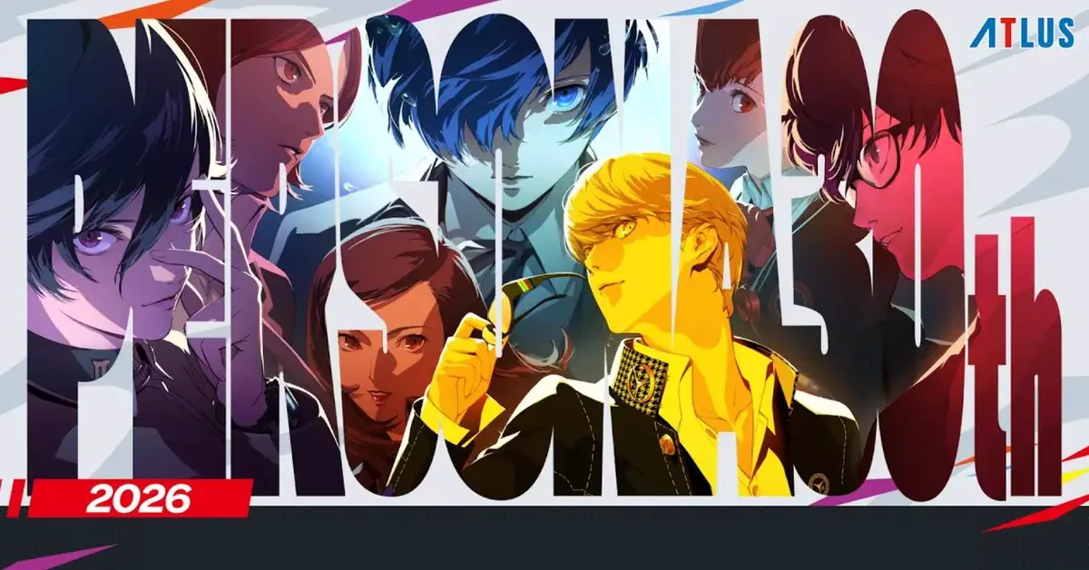 Das offizielle Artwork zum 30. Jubiläum zeigt Protagonisten aus der gesamten Geschichte von Persona
