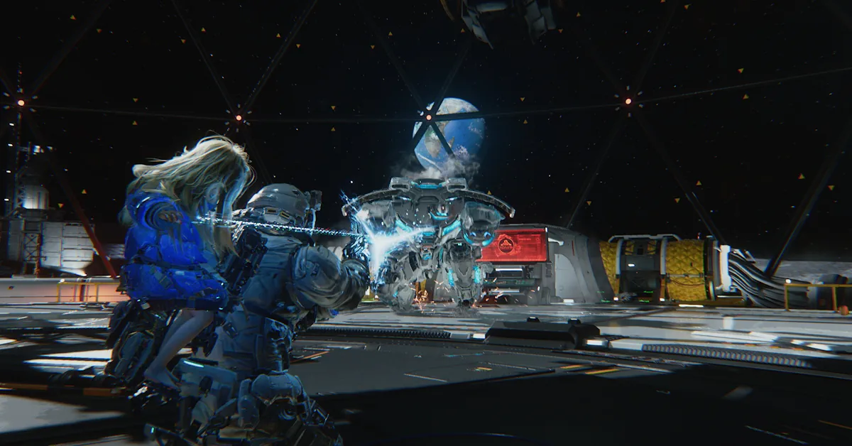 Die RE Engine lässt direkt in den ersten Spielstunden ihre Path-Tracing-Muskeln spielen Die RE Engine lässt direkt in den ersten Spielstunden ihre Path-Tracing-Muskeln spielen