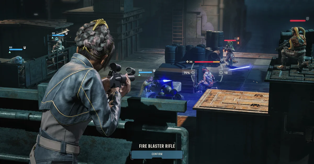 Das neue taktische RPG von Bit Reactor bringt packende Kämpfe und tiefe Charakterbeziehungen in die Ära der Klonkriege Das neue taktische RPG von Bit Reactor bringt packende Kämpfe und tiefe Charakterbeziehungen in die Ära der Klonkriege