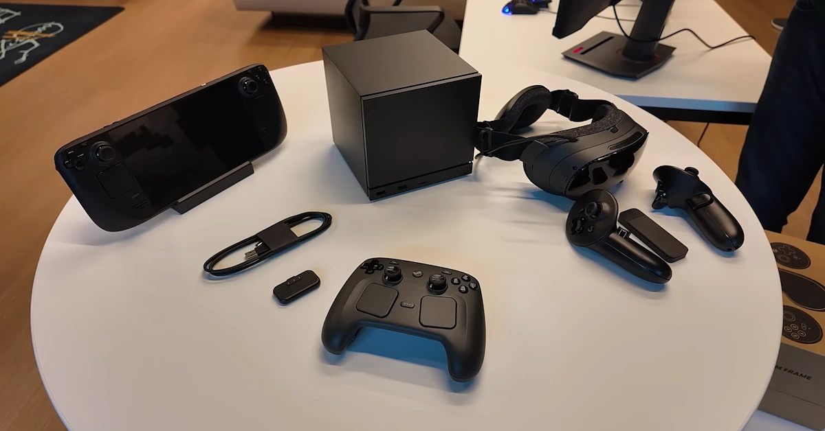 Der neue Steam Controller verfügt über magnetische TMR-Joysticks und eine dedizierte Ladestation