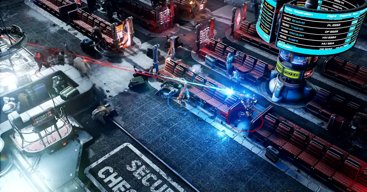 The Ascent kombiniert isometrische Twin-Stick-Shooter-Mechaniken mit einer hochdetaillierten Cyberpunk-Dystopie