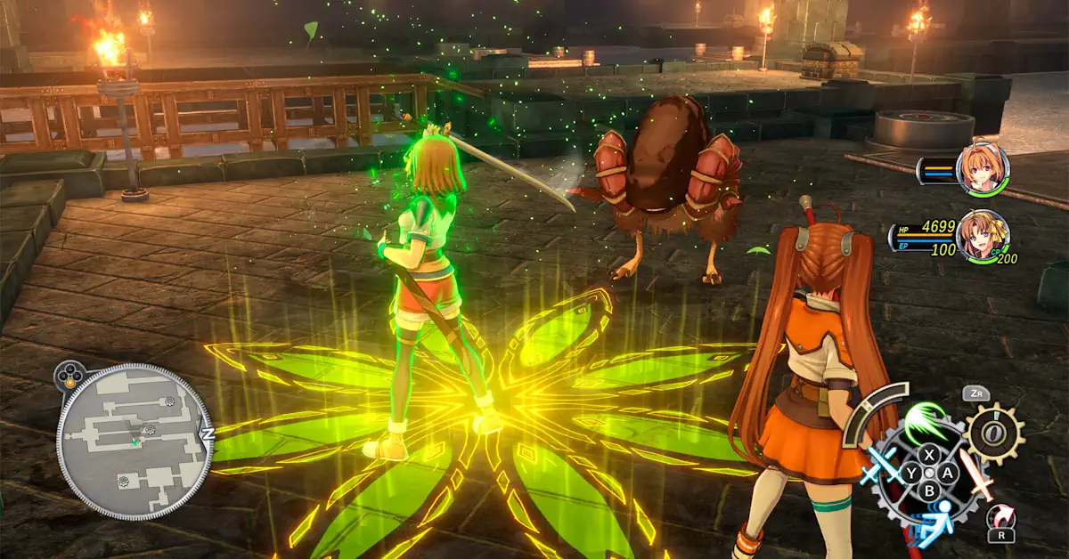 Estelles Reise geht in vollständigem 3D weiter, während sie sich der Ouroboros-Organisation im Königreich Liberl stellt