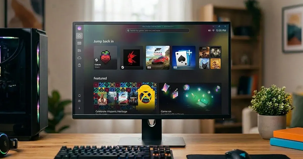 Der Xbox-Modus bringt ein waschechtes Konsolen-Dashboard direkt auf euren Windows-PC