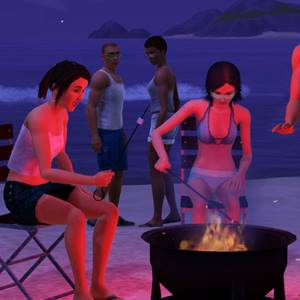Sims 3 - Strandparty