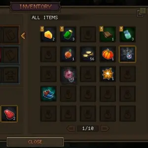 Sin Slayers Reign of The 8th - Inventar