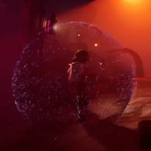 Skábma Snowfall - Schild