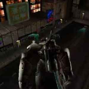 Slave Zero Screenshot: Im Inneren des Komplexes