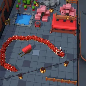 Snaky Snakes - Roter Drache