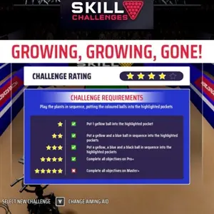 Snooker 19 - Schwierigkeitsgrad