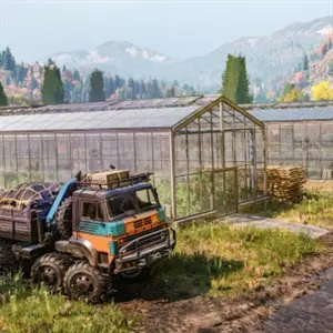 SnowRunner Season 17 Repair & Rescue - Gewächshaus