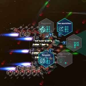 Space Run Überprüfen auf vitals des Raumfahrzeugs