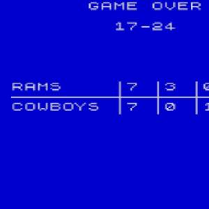 Speed NFL - Spiel Vorbei