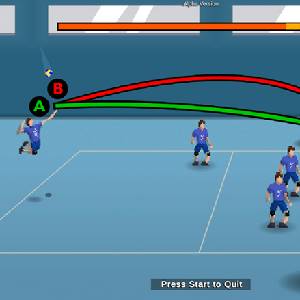 Spikair Volleyball - Angriffsoption