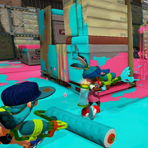 Splatoon Nintendo Wii U Schlacht
