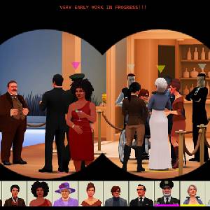 SpyParty - Fernglas-Visier