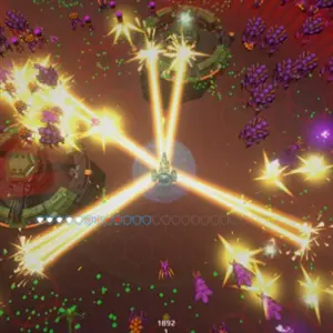 Star Survivor - Lichtstrahlen